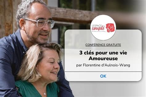 3 clés pour une vie Amoureuse Connectez vous à cet événement