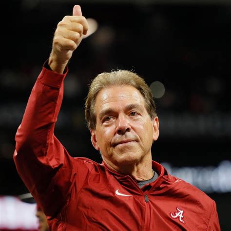 Nick Saban Named 2018 Walter Camp Coach Of The Year Nick Saban Coach Of The Year Football Coach