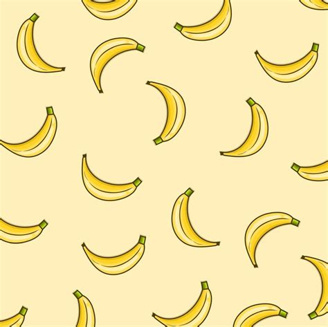 Banana Pattern Wallpaper