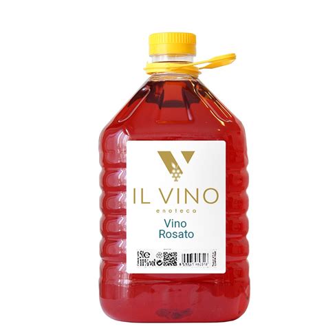 Vino Da Tavola Sfuso Rosato Secco Vol Pet Lt