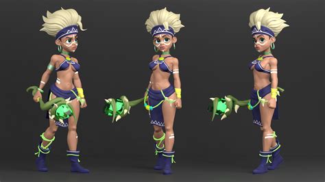 Stylized Character Creation In Blender By Cisco Raya Creaci N De