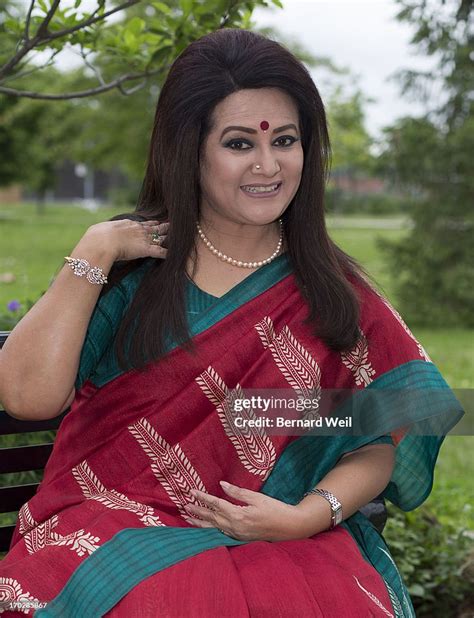 Bangladeshi movie star Bobita arrived in Canada to attend her son... News Photo - Getty Images