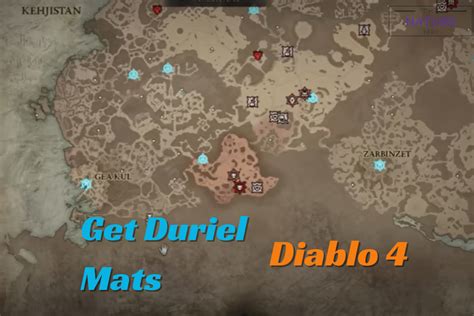 How To Get Duriel Mats In Diablo The Nature Hero