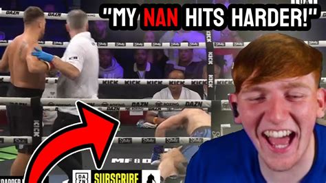 Angry Ginge Reacts To Simple Simon Getting Knocked Out By Dapper Full