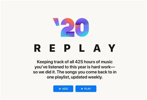 Apple Music Replay 2020 Como ver melhores músicas álbuns e muito mais