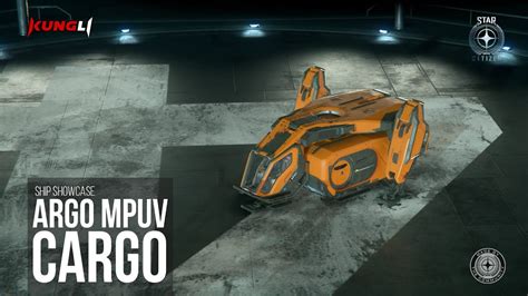 Argo MPUV Cargo Ship Showcase Star Citizen YouTube