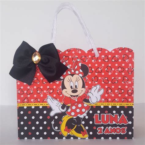 Sacolinhas Minnie Vermelha G Elo Produtos Especiais