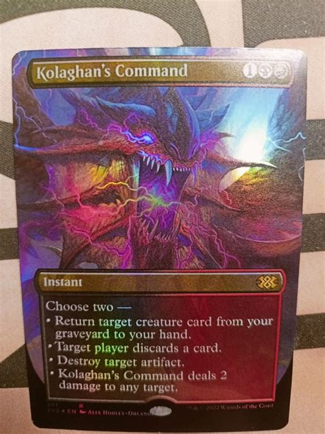 Kolaghan S Command Borderless Foil Mtgtop Ru