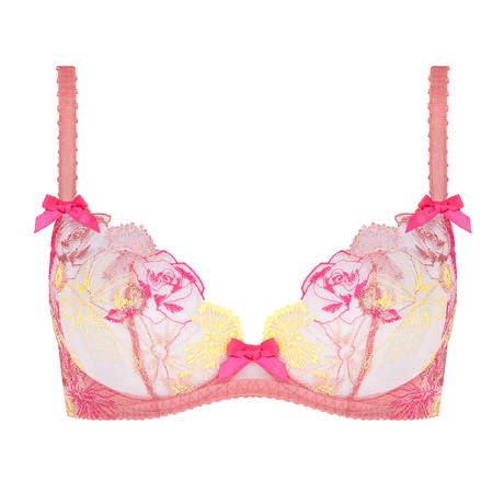 Agent Provocateur ensemble lingerie 2 pièces Zuri Dusky Pink Yellow