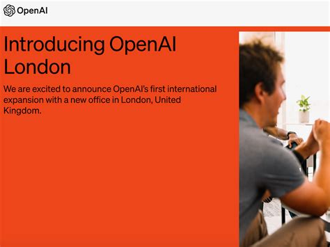 Ascii Jp：openai、初の海外拠点をロンドンに開設 次は日本か？