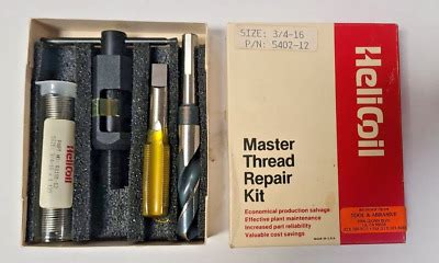 Heli Coil Master Thread Repair Kit Size Ebay