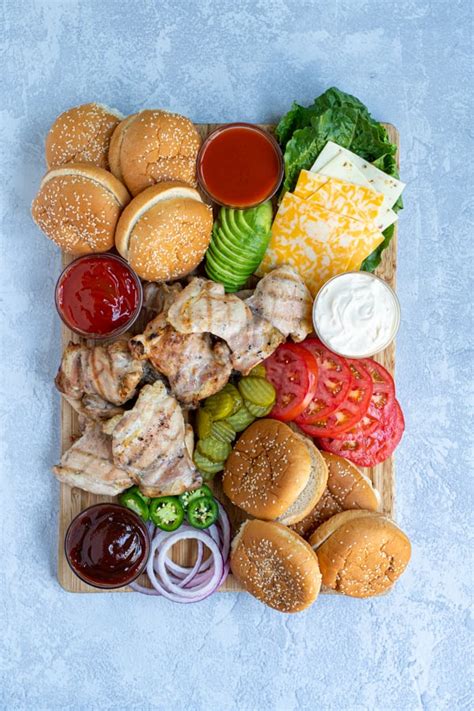 Easy Grilled Chicken Sandwich Board The Schmidty Wife