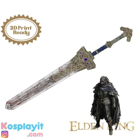 3MF file Elden Ring Royal Greatsword Digital 3D Model - File Divided ...