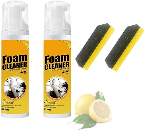 Buy Foam Cleaner, Spray Foam Cleaner, Car Seat Upholstery Strong Stain ...