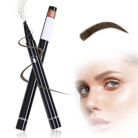 Amazon New Head Split Waterproof Long Lasting Wild Eyebrow