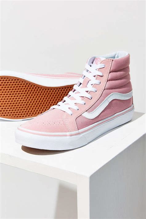 Vans Pink Sk Hi Slim Sneaker In Pink Lyst