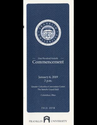 "Fall 2018 Commencement" by Franklin University