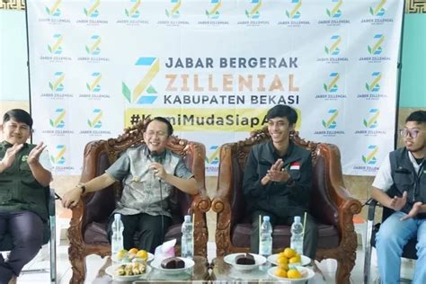 Jadi Saksi Pelantikan Anggota Baru Jabar Bergerak Zillenial Pj Bupati