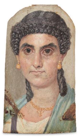 Roman Woman With An Original Appearance One Of Many Preserved