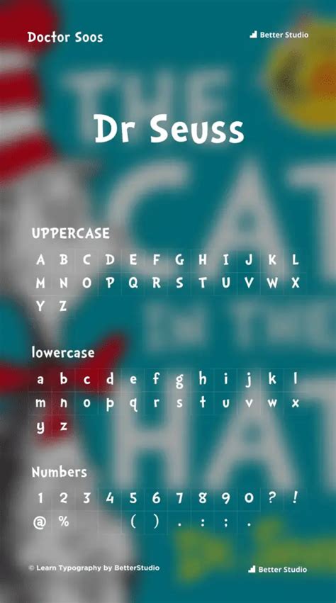 Dr Seuss Font Download Free Font And Logo