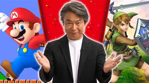 Shigeru Miyamoto Creator Of Super Mario And Zelda At Nintendo Turns