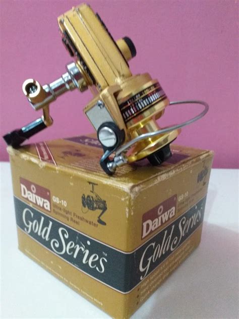 Vintage Daiwa Gs 10 Gold Series Japan Sports Equipment Fishing On