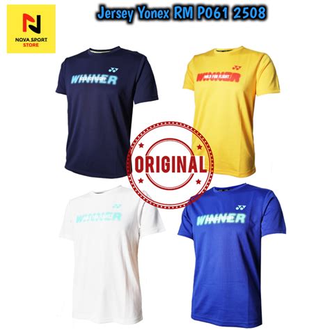 Jual Jersey Kaos Badminton Yonex Rm P Shopee Indonesia