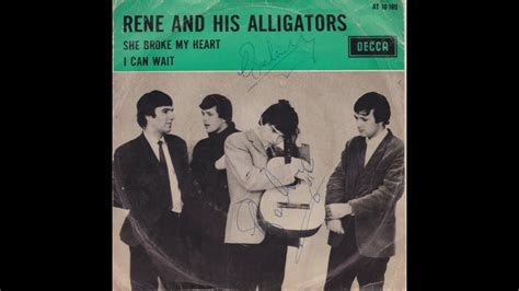 René and his Alligators I can wait Nederbeat Den Haag 1966