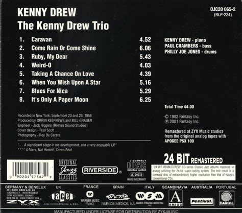 Kenny Drew Trio Kenny Drew Trio Maniadb