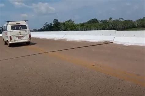 Outra Ponte Desaba Na BR 319 E PRF Interdita Trecho Da Via No Amazonas