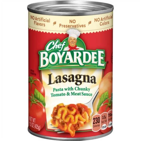 Chef Boyardee® Lasagna, 15 oz - Kroger