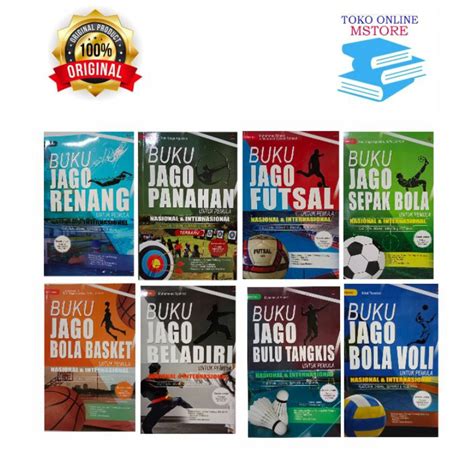 Jual Buku Seri Olahraga Renang Panahan Futsal Sepak Bola Bola Basket