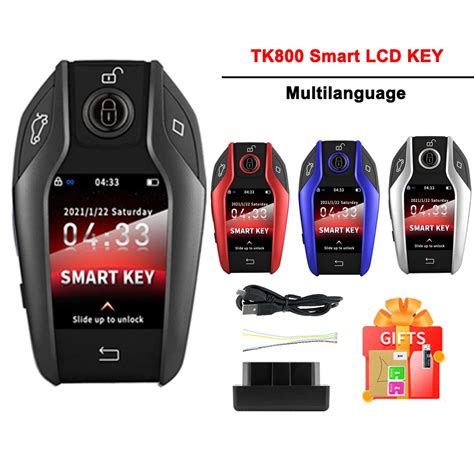 YIQIXIN OBD Universal Modified LCD TK800 Smart Key For Mercedes Benz