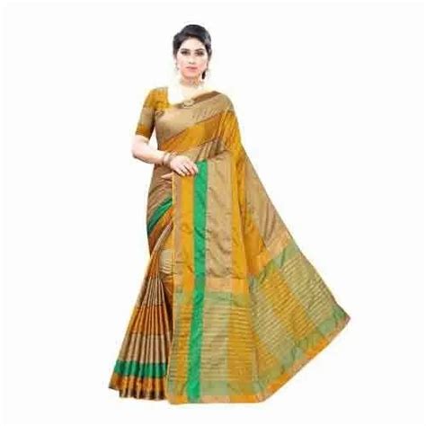 Zoya Textile Party Wear Banarasi Arunima Cotton Silk Saree With Blouse