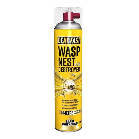 Deadfast Wasp Nest Plus Destroyer Spray - Deadfast - Garden Health