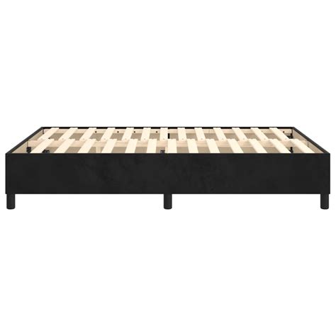 Abb Sommier Ressorts De Lit Noir X Cm Velours Qqmora