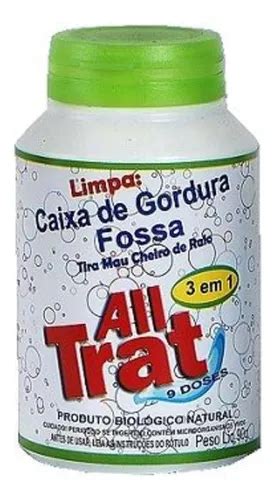 All Trat Limpa Fossa E Caixa De Gordura Enzimas 90gr MercadoLivre