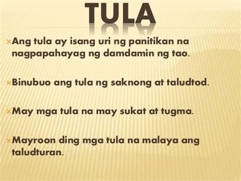 Halimbawa Ng Tulang May Sukat At Tugma / Tula Na May Sukat At Tugma ...