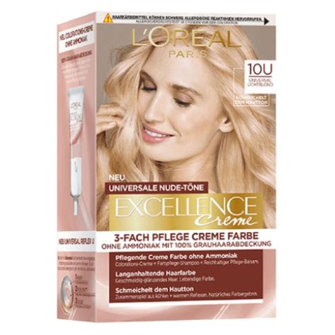 LOréal Excellence Color Universal Nude Shades 8U Universal Light Blonde