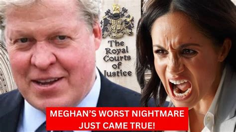 MEGHAN SCREAMS IN PANIC Furious Earl Spencer TAKES STAND Testify