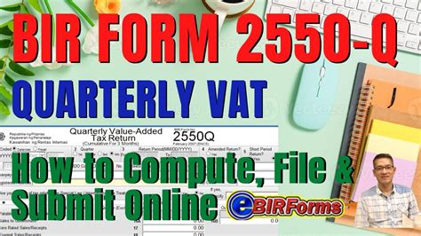 Bir Form Q Quarterly Vat Youtube