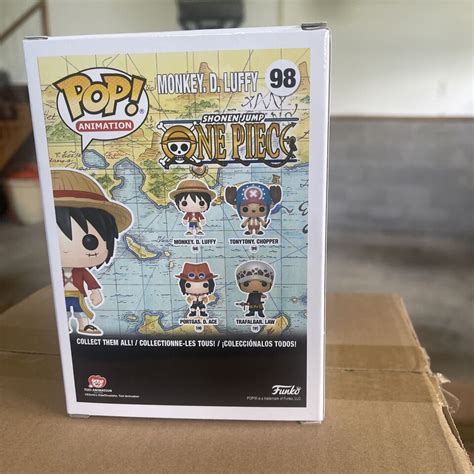 Funko Pop Vinyl One Piece Monkey D Luffy 98 849803053055 EBay