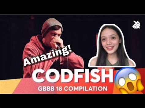 CODFISH Grand Beatbox Battle Champion 2018 Compilation Reaction