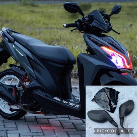 Jual TERBARU PAKETAN VISOR VARIO 125 150 NEW KEYLESS VARIO TECHNO 110