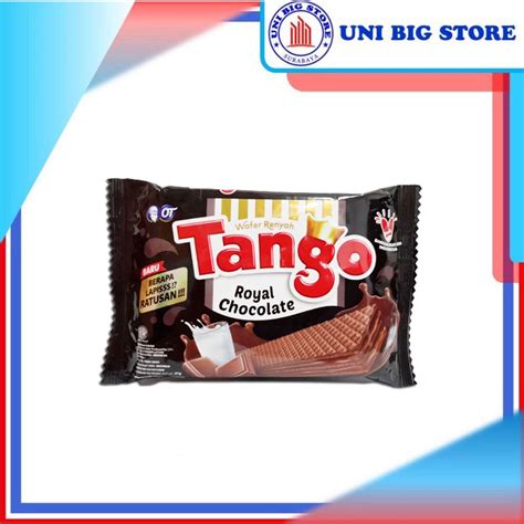 Jual Tango Wafer Royal Chocolate Gr Wafer Renyah Coklat Shopee