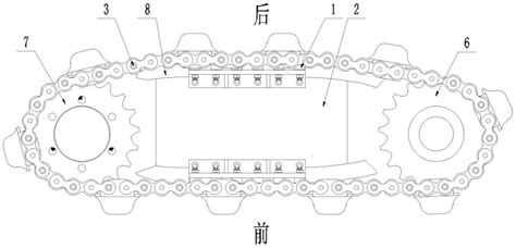 一种驱动链滚动导向装置的制作方法