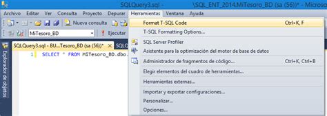 Ssms 18 Poor Mans T Sql Formatting Add In Format T Sql Code Option