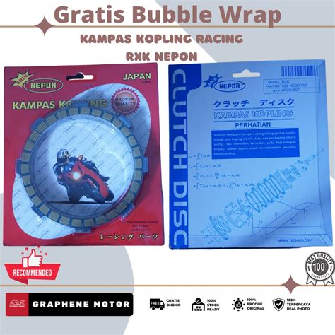 Jual Kampas Kopling Rxk Rx King Rxs Merk Nepon Isi Lembar Plat