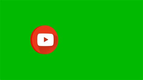 Youtube Logo Green Screen Youtube