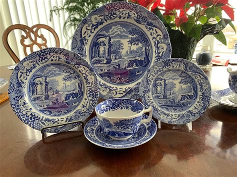 China by Spode Blue Italian - Etsy